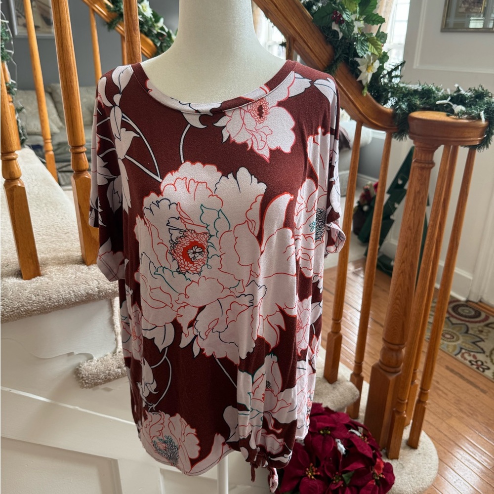 Apt. 9 Floral Blouse